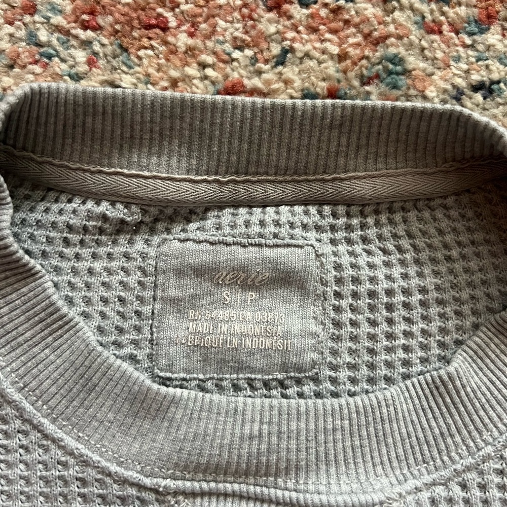 Aerie Thermal Oversized Pullover Size Small - Picture 3 of 3